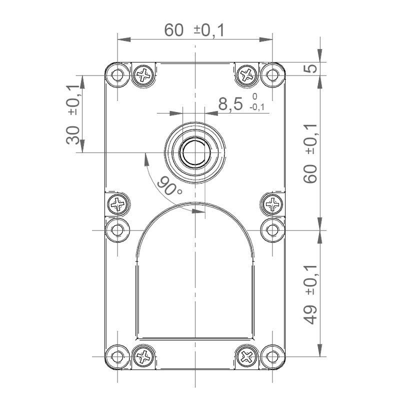Motoréducteur Atlantic - 1.3 RPM / ⌀9.5 (150384) – Image 3