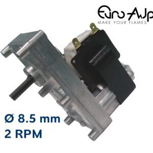 Motoreducteur Auroalpi 2RPM 8,5mm