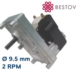 Motoreducteur Bestove 2RPM 9,5mm