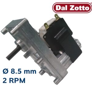 Motoreducteur Dal ZOTTO 2RPM 8,5mm