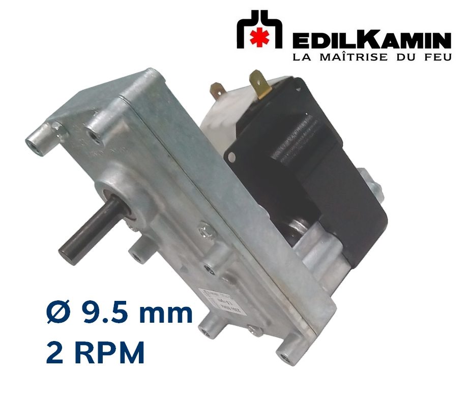 Motoreducteur Edilkamin 2RPM 9,5mm