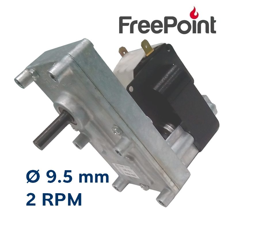 Motoreducteur Freepoint 2RPM 9,5mm