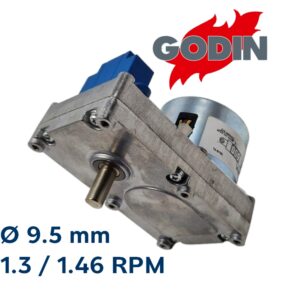 Motoreducteur Godin 1.46 RPM 9.5mm