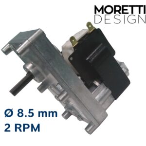 Motoreducteur Moretti Design 2RPM 8,5mm