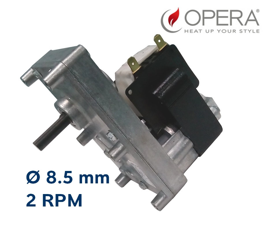 Motoreducteur Opera 2RPM 8,5mm
