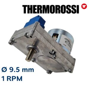 Motoreducteur Thermorossi 1 RPM 9.5mm